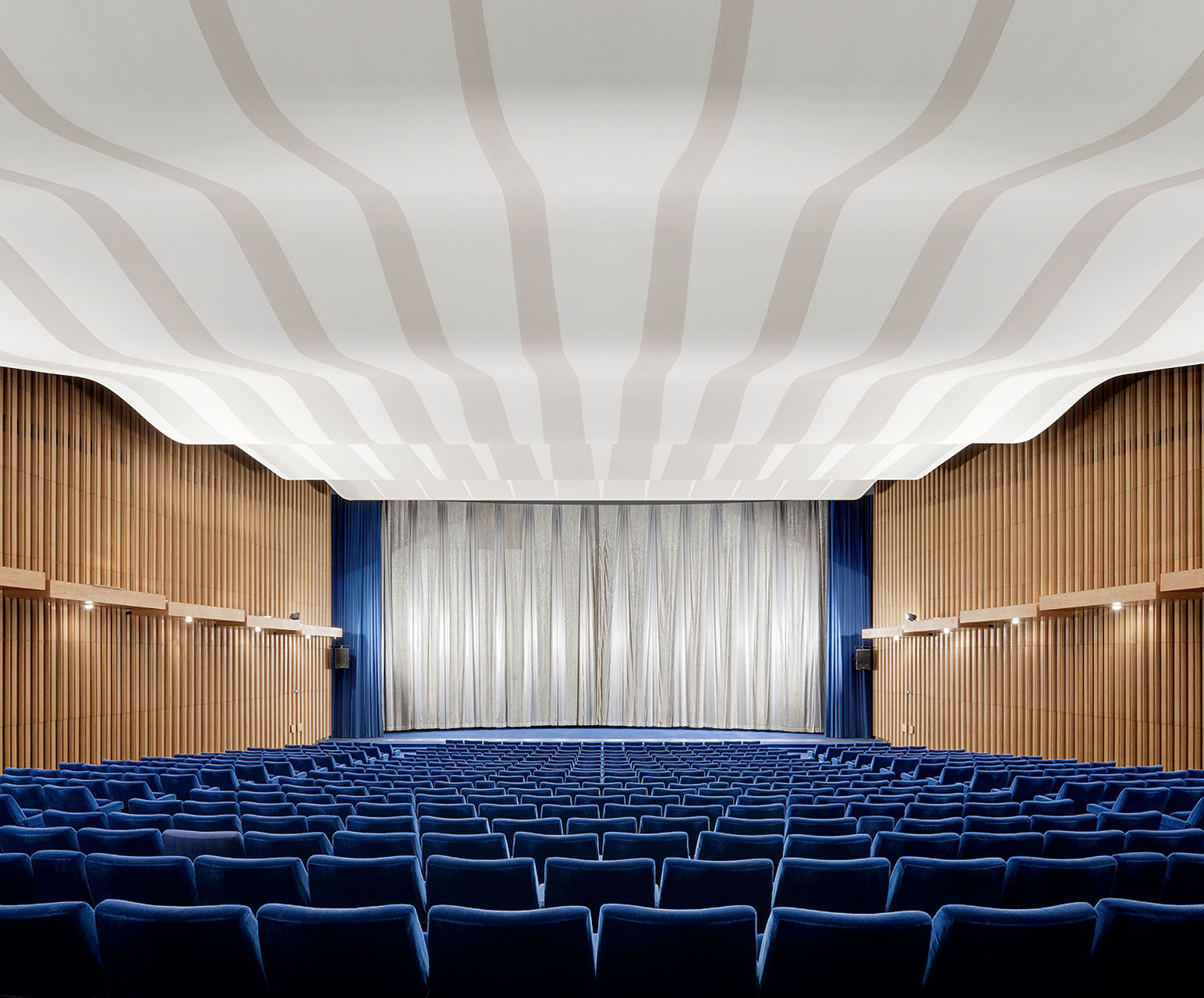 Saal vor der Sanierung